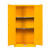 普舍（PUTSCHE）防爆安全柜 60加仑 钢制实验室化学品危化品储物柜 黄色