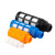 气动电磁阀黑色白色蓝塑料消声器PSL-01一寸02分3分4分排气消音器 PSL-3分3/8(橙色)