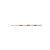 龙禹盛 伸缩杆 路锥固定连接杆 PVC警示杆 2米红白连接杆 伸缩款 单位：个