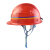玻璃钢矿帽 矿用安全帽矿工帽灯矿工头盔 煤矿矿井矿山专用可印字 黄色