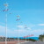 风力灯led市电路灯农村6/7/8米路灯杆220V超亮风光互补发电 7米40w风光互补定制