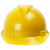 百舸 安全帽ABS材质防砸抗冲击透气工地安全帽 建筑工程施工帽 领导监理 V型透气款 黄色
