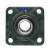 方形外球面带座轴承UCF20120220320420520620720820921  其他 UCWF201内径12安装孔54X54