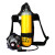 谋福 CNMF 8383 正压式6升空气呼吸器 钢瓶材质消防防毒面具 RHZK-6/30 XS 1个