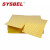 西斯贝尔（SYSBEL）CP0001Y 轻型防化类吸附棉片 工业擦拭 防化学品泄露 吸附量60L黄色 40*50cm 100片/箱