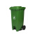 星工（XINGGONG）户外大号垃圾桶环卫脚踏分类塑料垃圾桶特厚物业挂车桶定制 240L加厚款绿色