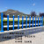锌钢草坪护栏市政花园绿化隔离栅栏学校花坛庭院别墅铁艺围栏篱笆 组装型草坪护栏0.4米高