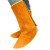 橙央定制牛皮护脚罩电焊护脚保护鞋面脚盖电焊工防烫劳保防护脚套议价 均码