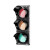 聚远 JUYUAN 信号灯 直径400 交通信号灯杆信号交通红绿灯机车信号灯路障闪灯