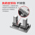 型气动手指气缸mhz2-16d小型平行气爪夹具10/20/25/32/40D/S/C 浅灰色