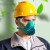 保为康 8200 硅胶防尘面具 防工业粉尘打磨装修 1套