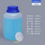 创华 塑料瓶单位个 1L大口方瓶半透明色