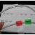 A4网线标签纸 缠绕型线缆网线标签贴纸 通信机房布线路标签打印纸 蓝色