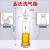 孟氏多孔气体洗瓶 直管特氏大号加厚直管玻璃洗气瓶125/250/500ML 直管式洗气瓶1000ml