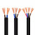起帆电线电缆 YZ3*6平方国标中型橡套软电缆户外铜芯耐油耐磨橡套电源线 100米