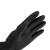安思尔 Ansell 87-950橡胶手套 防化手套加厚 耐磨耐酸碱溶剂 化学品处理施工维护 黑色 L码