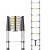 斯铂格 BGA-23 多功能铝合金伸缩梯 竹节直梯 加厚升降折叠梯子 单面直梯5米