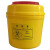 千奇梦利器盒医疗黄色废物医院用一次性小医疗垃圾桶诊所烘箱实验室用品 圆形2L（整箱200个） 