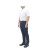 燕舞 JZYNW2019CS2002 男款夏季短袖衬衫工作服 38-45码（计价单位：件）白色 45