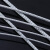 定制定制镀锌钢丝绳子不包塑23456810mm大棚拉线生命线安全绳固定捆绑 1.5毫米100米送8个铝套
