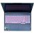 英望ThinkPad联想ThinkBook 16+键盘膜2023/22款保护膜2024小新Pro16电脑垫G5/G4+笔记本防尘套 半透黑 昭阳X7-16 IRH 16英寸