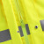 飞尔（FLYER）反光雨衣套装 300D牛津布PU涂层反光雨衣 分体雨衣【荧光黄 L码】