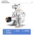 拖泵铝泵高压自吸泵小型高扬程抽水泵皮带轮农用灌溉浇地泵 4寸流量110立方-总扬程25米反转 标配(B型皮带轮)+3米进水管