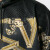 VERSACE JEANS COUTURE 范思哲 男士棉质巴洛克印花风衣夹克外套 B7GTB7F6 黑色 M