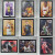 腾讯体育NBA球星詹姆斯库里欧文哈登篮球相框挂墙画框摆台装饰照片墙 库里3【8寸相框含照片】