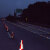 海斯迪克 太阳能铸铝道钉灯 夜间频闪路障警示灯反光 公路铸铝地面地埋灯 红蓝 HKCX-146