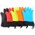 阿力牛 ASH76 防滑防烫劳保手套 加厚硅胶隔热手套 耐高温工作手套 橙色(1只) 均码 