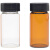 定制螺口样品瓶溶液瓶试剂瓶实验室玻璃留样瓶透明棕色5/15/50ml 棕色 15ml