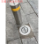 定制不锈钢路桩固定活动预埋式可拆卸防撞柱加厚隔离路障反光警示 201材质159管1.5mm 40CM高