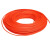 豪德盛 热缩管绝缘套管彩色塑料热塑热收缩管热缩套管10kv-50mm 红色 25m/卷 （可定制）