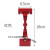 适配pop广告夹子标价 立式双头夹价格夹子夹夹子 机械夹红色 1个