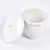化科 陶瓷坩埚化学实验器材坩埚带盖耐高温5-300ML 20ml（带盖） 