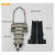 SNAYN  NXJ型四芯集束耐张线夹高低压挂板拉杆式电力金具NXJ-185-24010KV拉杆式