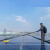 太阳能光伏板清洗机器人组件喷水设备屋顶通水刷电动工具 5.5米双供电-有刷电机版