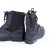久臻 ZJH32 新式冬季男款黑色皮靴 保安劳保工作靴 超纤皮靴 44 