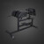 得动罗马椅多功能腰背腹肌训练罗马椅腰部训练器D380-1800 黑色