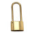诺贝利奥 35mm锁体长勾3把钥匙 铜锁铜户外挂锁防锈锁