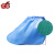 世霸 SHIBA 防静电鞋套加厚耐磨防滑PVC透气可水洗脚套 蓝色加长40-45码