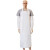 筑采 围裙TPU环保皮围裙套袖防水20丝白色围裙+袖套1件