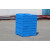 特厚大塑料箱长方形工厂仓库用密封箱子拉筋加高白色周转筐框定制 750*560*400 默认蓝色、其他颜色联系客服