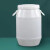 帕达曼 发酵桶 酵素桶水桶储水塑料桶带盖圆桶大小号水桶加厚胶桶白色储水化工桶 100升立圆一体桶特厚带内盖