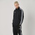 阿迪达斯（Adidas）外套夹克男经典运动休闲舒适拼接百搭夹克外套上衣 TR30J1-BW黑白夹克 M