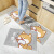 卡通加厚厨房长条地垫防水去油污 PU皮革易打理防滑脚垫地毯 猫咪厨房 45*150cm