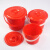 有豫 塑料桶 小水桶厚实涂料桶子 红色有盖13L 单位：个
