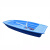 谋福（CNMF）牛筋塑料船加厚渔船 PE双层塑料冲锋舟捕鱼船【4米加宽带仓（400*136*38cm）】