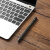 飞兹(fizz)0.5mm多棱金属中性笔自营 签字笔商务 会议笔 办公用品 黑色FZ44003D
